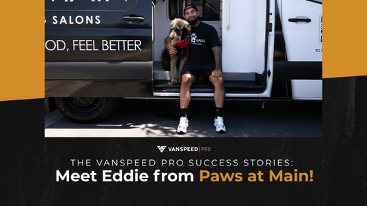 The Vanspeed Pro Success Stories: Meet Eddie from Paws at Main!