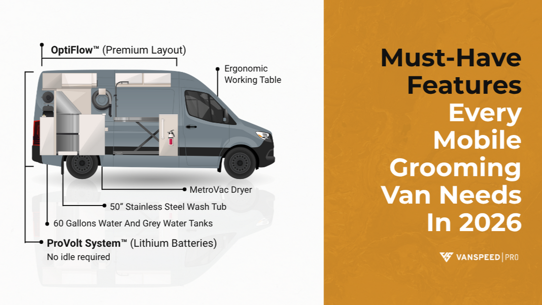 Must-Have Features Every Mobile Grooming Van Needs in 2026