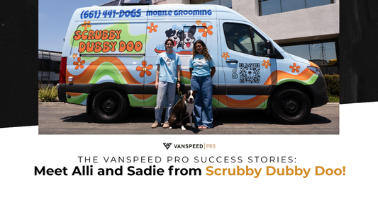 The Vanspeed Pro Success Stories: Meet Alli and Sadie from Scrubby Dubby Doo!
