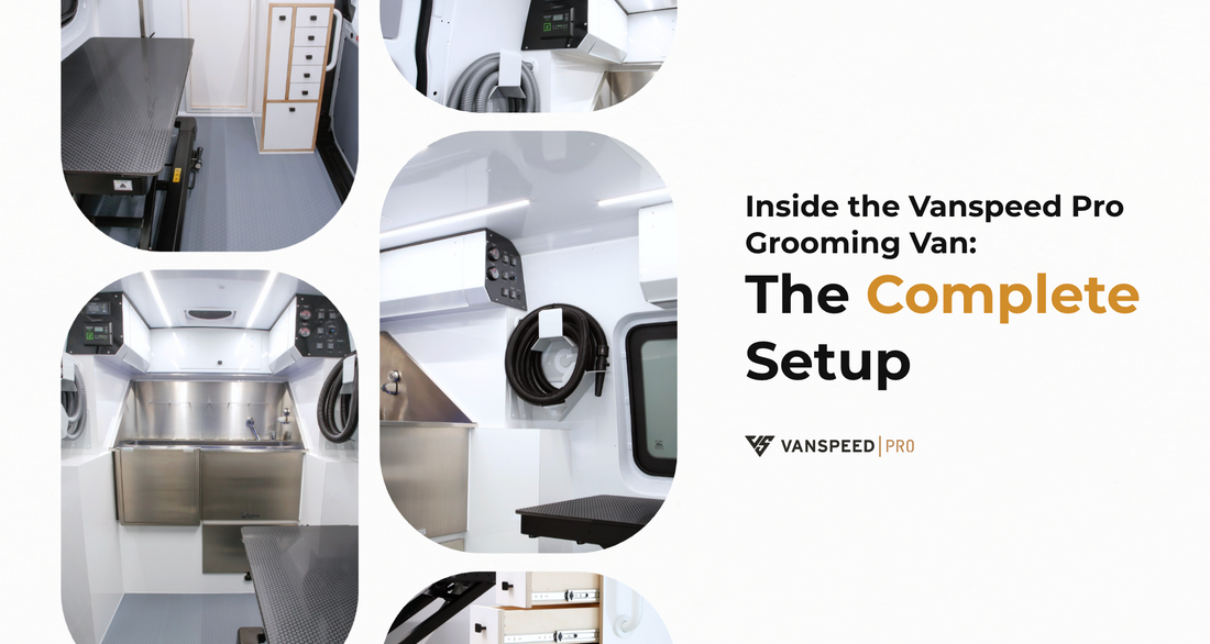 Inside the Vanspeed Pro Grooming Van: The Complete Setup
